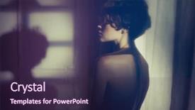  Presentation with classical - Slide set enhanced with the sunlight ancient stable background and a  colored foreground.