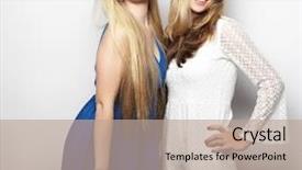  Presentation with sex women anemal - PPT layouts having sexy young women in summer background and a  colored foreground