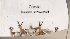  Presentation with pink and white roses shabby chic country - Cool new presentation design with shabby chic white beige christmas backdrop and a white colored foreground