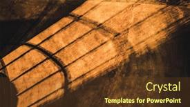  Presentation with korean arch - Slide deck consisting of shadows-from-the-lattice background and a tawny brown colored foreground