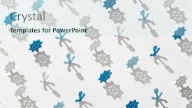  Presentation with anchors - PPT theme featuring shadows-pattern-from-ship-s background and a sky blue colored foreground