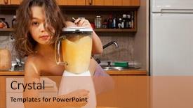  Presentation with child in a hindu home - Audience pleasing presentation consisting of shake drink kids - child portrait in the home backdrop and a  colored foreground