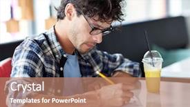  Presentation with creative writing - Beautiful PPT layouts featuring shakes free - lifestyle creativity freelance inspiration backdrop and a coral colored foreground