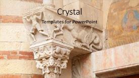  Presentation with ancient forbidden city - PPT theme with shakespeare - ancient city of verona background and a lemonade colored foreground