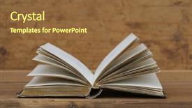  Presentation with shakespeare - Colorful theme enhanced with shakespeare - antique books on old wooden backdrop and a tawny brown colored foreground