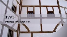  Presentation with shakespeare - Beautiful slides featuring shakespeare - replica globe elizabethan building backdrop and a light gray colored foreground