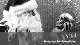 Presentation with shakespeare - Cool new PPT theme with santa claus santa preforms shakespeare' backdrop and a dark gray colored foreground