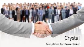  Presentation with business team join hands white - Audience pleasing PPT theme consisting of dinamics - abstract dinamic elegant energy beautiful backdrop and a lemonade colored foreground