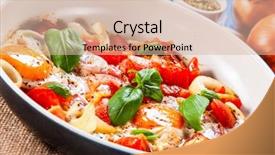  Presentation with vegetables - Amazing presentation theme having shakshuka - fried eggs with vegetables backdrop and a  colored foreground