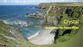  Presentation with fishermans cove - Amazing presentation having shale rock - castle giver cove cornwall uk backdrop and a tawny brown colored foreground