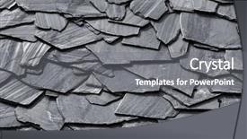  Presentation with rustic - PPT layouts featuring shale rock - rustic background of decorative black background and a gray colored foreground