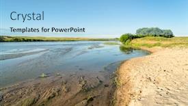  Presentation with river forest - Cool new presentation with shallow-wide-and-sandy-dismal backdrop and a light blue colored foreground