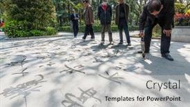  Presentation with calligraphy - 