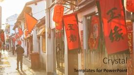  Presentation with china shanghai - 