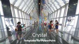  Presentation with shanghai - Presentation theme featuring shanghai-china-june-16-2014 background and a dark gray colored foreground