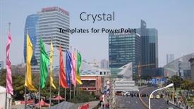  Presentation with financial center - 