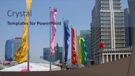  Presentation with financial center - 