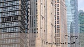  Presentation with financial center - 