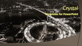  Presentation with china shanghai - Slide set consisting of shanghai-nanpu-bridge-over-huangpu background and a wine colored foreground