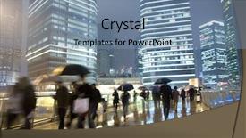  Presentation with street shanghai night - PPT layouts having workplace with stylish leather wallet background and a violet colored foreground