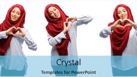  Presentation with heart healthy diet and nutrition - Slide set featuring shape expressing healthy and marriage background and a light blue colored foreground