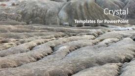  Presentation with shapes - Slide set enhanced with shapes-in-ground-made background and a gray colored foreground