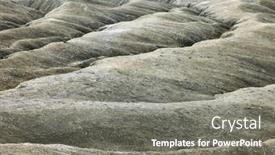  Presentation with shapes - PPT layouts with shapes-in-ground-made background and a gray colored foreground