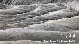  Presentation with shapes - PPT theme with shapes-in-ground-made background and a gray colored foreground