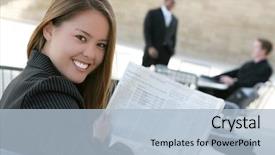  Presentation with pressure washing business proposal pre - Colorful PPT layouts enhanced with share price - successful pretty business woman reading backdrop and a light blue colored foreground