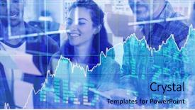  Presentation with stop violence against children - Cool new slide deck with shared reading - stocks and shares against creative backdrop and a teal colored foreground