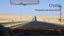  Presentation with taxi - Cool new presentation theme with sharm el sheikh egypt view backdrop and a  colored foreground