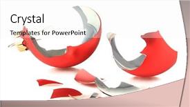  Presentation with baby jesus christmas rustic isolated - Audience pleasing presentation design consisting of shattered - broken christmas toy isolated backdrop and a white colored foreground