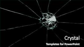  Presentation with black people trying to cross a broken bridge for peace - Amazing PPT layouts having shattered - broken squared window backdrop and a black colored foreground