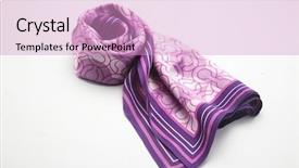  Presentation with silk - Colorful slide deck enhanced with shawl - beautiful silk scarf isolated backdrop and a lemonade colored foreground