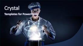  Presentation with magician - Cool new slides with restaraunt - she is magician as cook backdrop and a wine colored foreground