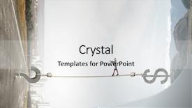  Presentation with blindfolded - Beautiful presentation theme featuring she is walking blindfolded mixed media backdrop and a white colored foreground