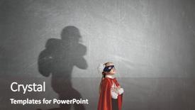  Presentation with number - Amazing slide set having she will be number one backdrop and a  colored foreground