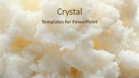  Presentation with butter - Audience pleasing PPT layouts consisting of shea butter closeup backdrop and a lemonade colored foreground