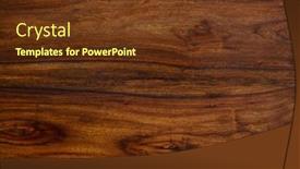  Presentation with wood - Slides having sheesham-wood-dalbergia-sissoo background and a tawny brown colored foreground