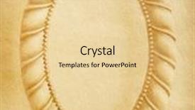  Presentation with antique picture frame - Slides having sheet of antique paper with an empty picture frame background and a lemonade colored foreground