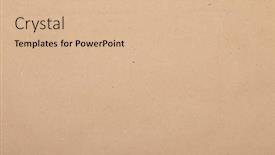  Presentation with brown - Presentation design consisting of sheet-of-brown-kraft-paper background and a lemonade colored foreground