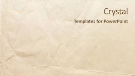  Presentation with white sheet - PPT layouts having sheet of paper isolated background and a cream colored foreground