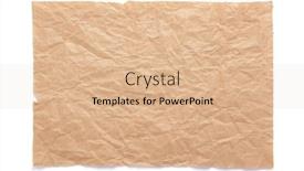  Presentation with white sheet - Slides having sheet-of-paper-with-empty background and a coral colored foreground