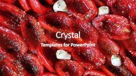  Presentation with polygraph lie detector machine - PPT layouts enhanced with sheet ready to bake sun background and a crimson colored foreground