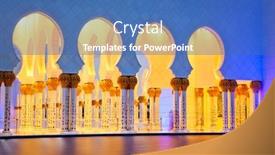  Presentation with uae zayed grand mosque - Cool new PPT layouts with sheikh zayed grand mosque backdrop and a ocean colored foreground