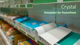  Presentation with cage - Slide deck enhanced with notebooks in a cage stationery background and a ocean colored foreground