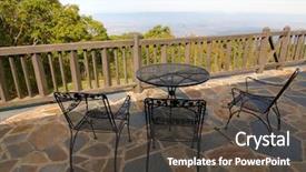  Presentation with shenandoah - Colorful slide deck enhanced with shenandoah lodge deck overlook backdrop and a tawny brown colored foreground