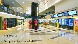  Presentation with coastal - Beautiful PPT theme featuring shenzhen-china-april-09-2019 backdrop and a soft green colored foreground