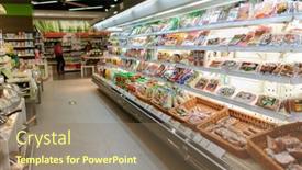  Presentation with china economic - Cool new PPT layouts with shenzhen-china-april-13-food backdrop and a coral colored foreground