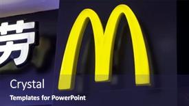  Presentation with china food - Cool new slide deck with shenzhen-china-april-19-2015 backdrop and a navy blue colored foreground